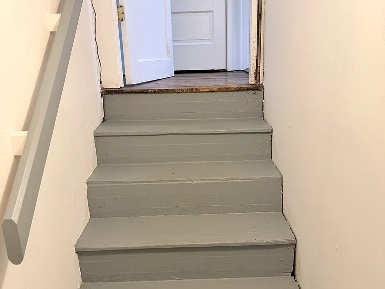 Basement Stair toward kichen.