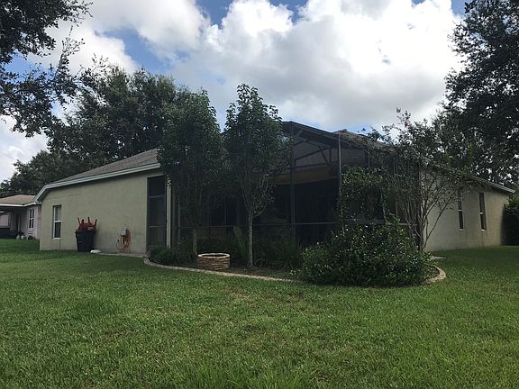 Back view of house and patio