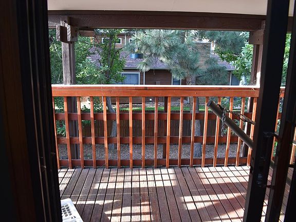 view from the balcony