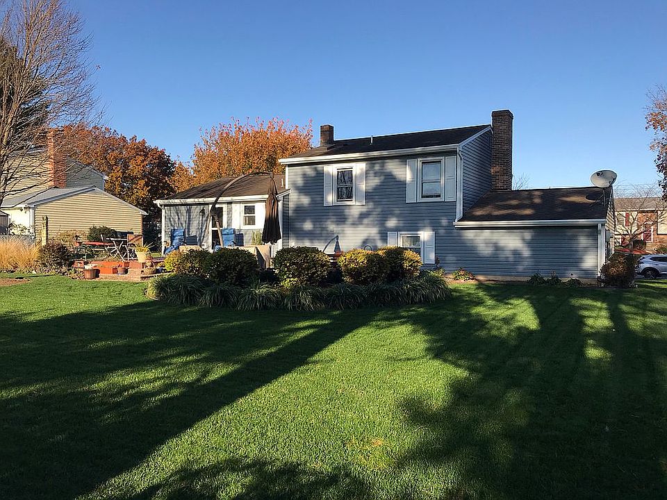 Backyard And rear of house