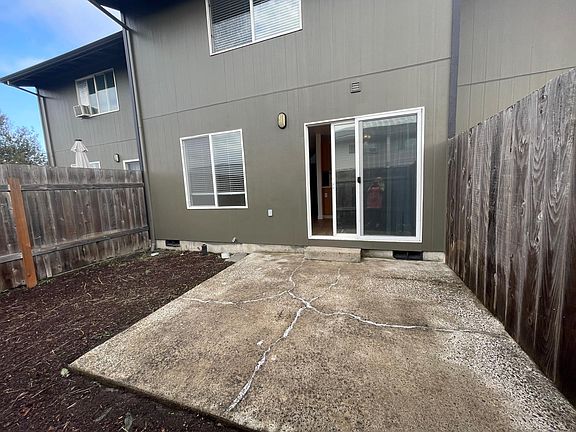 Private patio