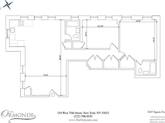2nd image of 154 W 70th St APT 3F