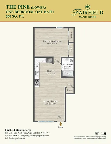 Floor plan The Pine- Lower