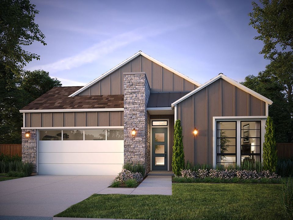 Festival at RainDance by Trumark Homes Plan 1C Modern Mountain