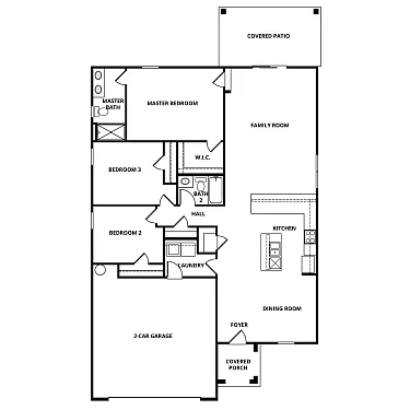 Floor plan St Martin