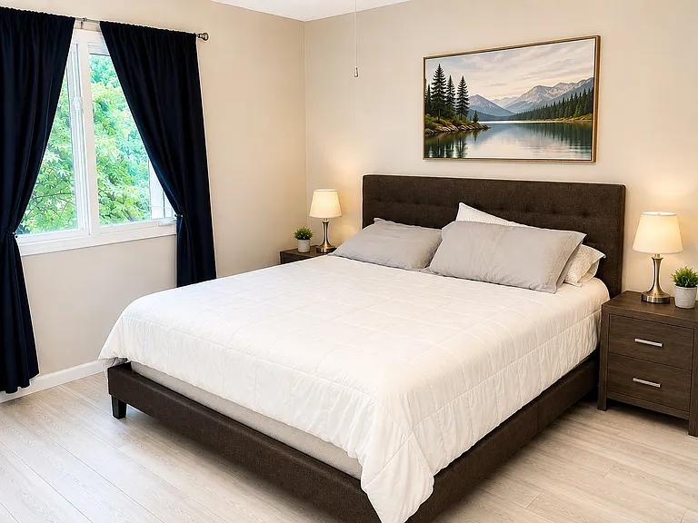 Master Bedroom with attached full bath