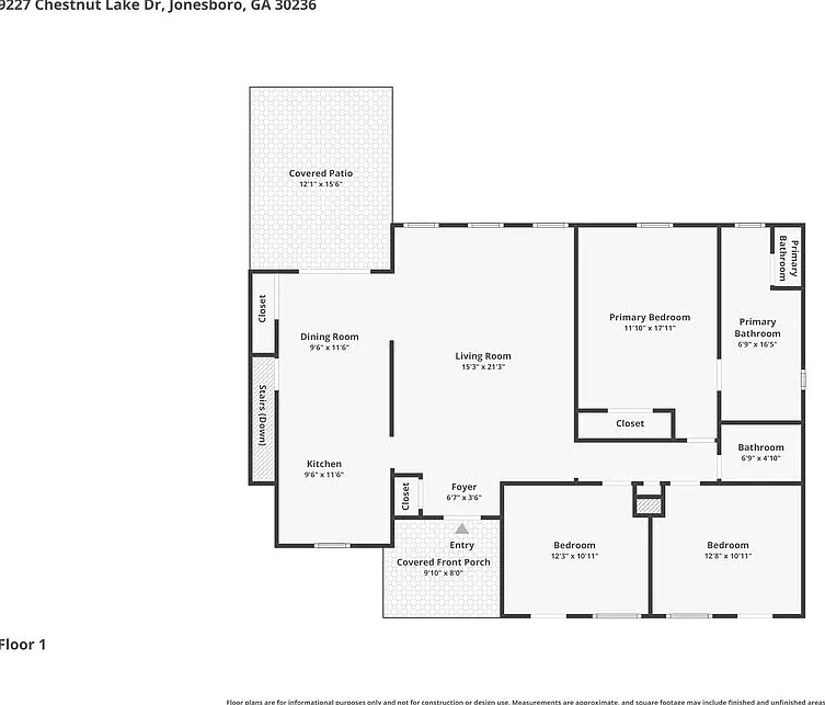 3 bed, 2.0 bath, 1469 sqft, $1,845 — Photo 2