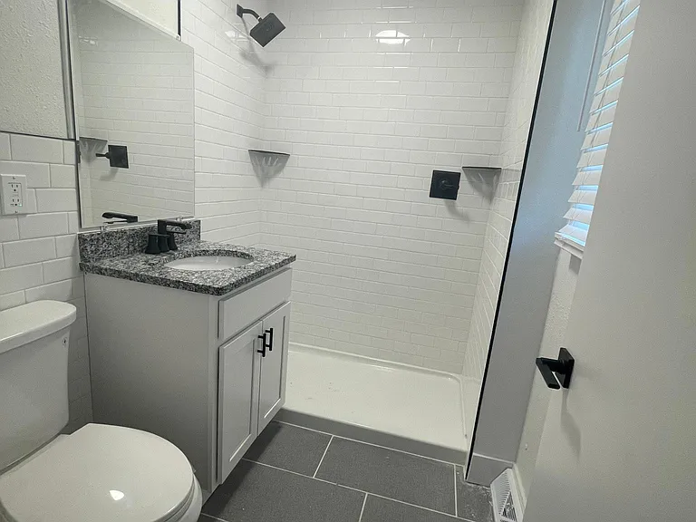 Bathroom located in bedroom #3
*House is being worked on and will be cleaned before it is leased