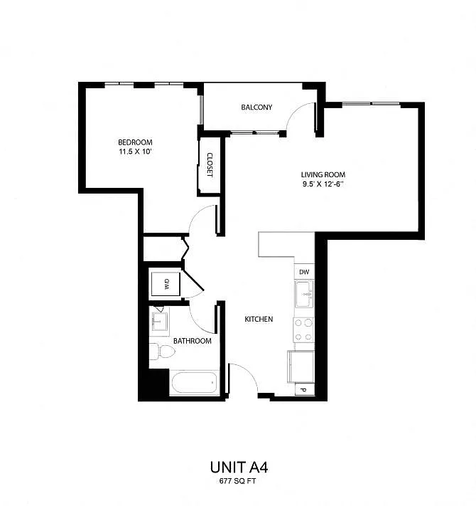 Floor plan A4
