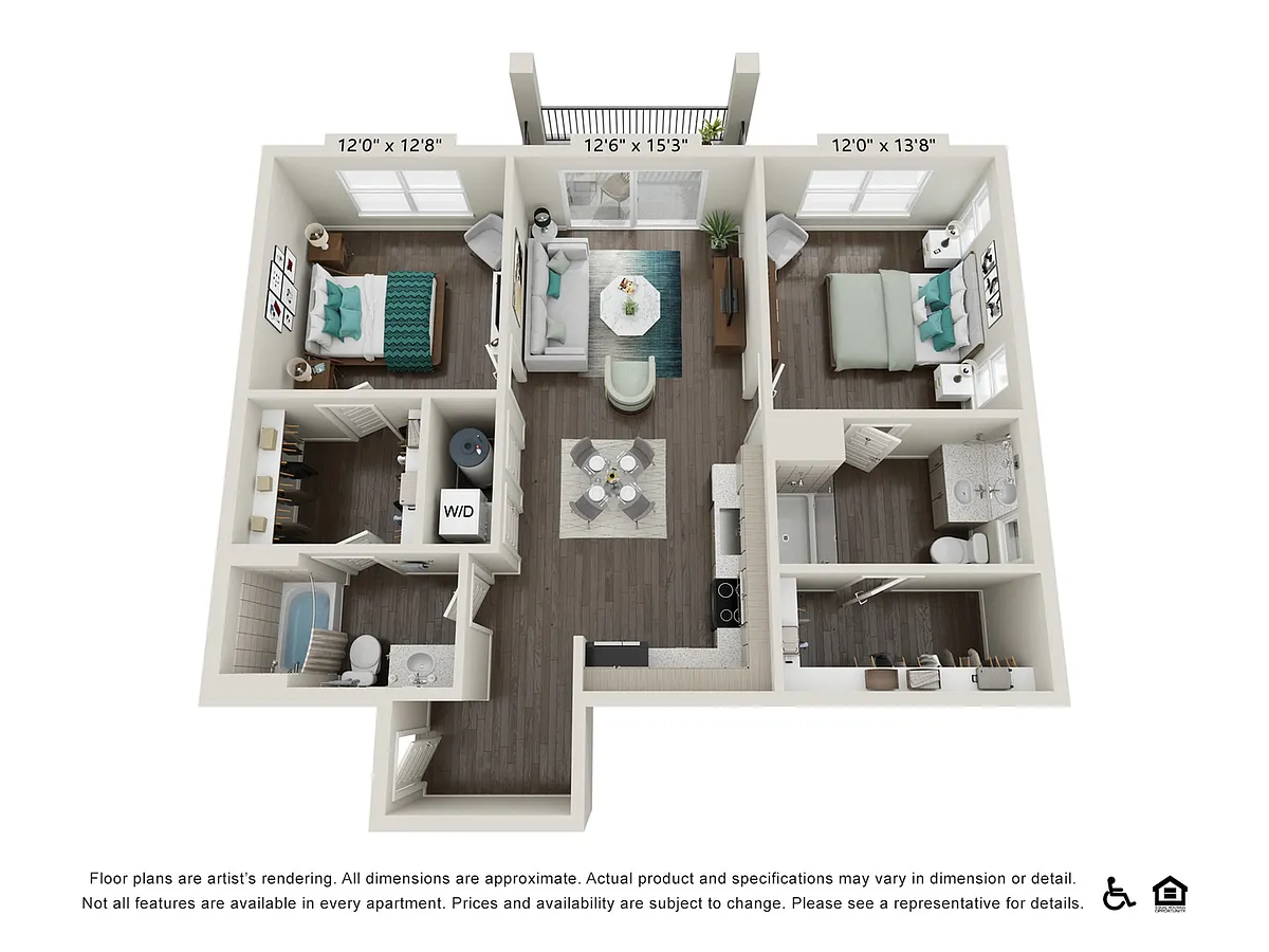 Floor plan 2A2
