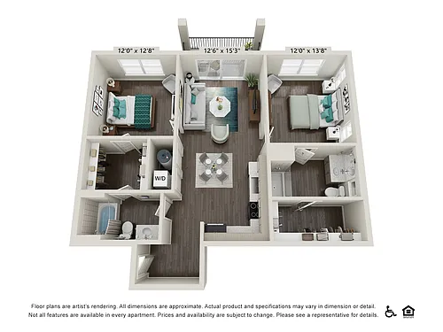 Floor plan 2A2