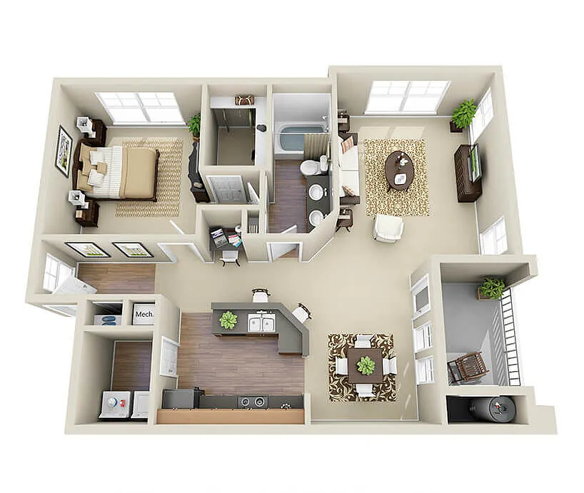 Floor plan The Johnston II