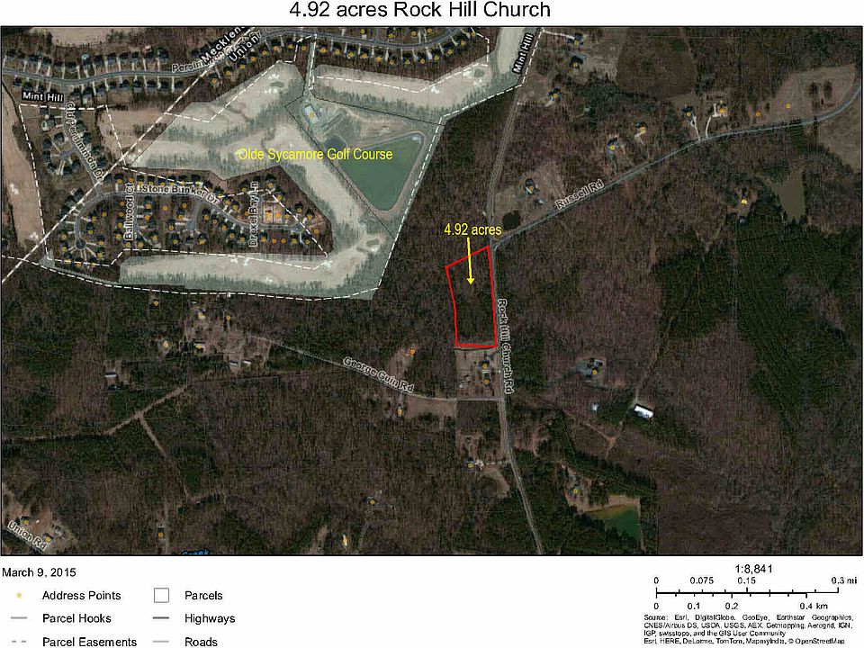 2nd image of 4.92 Acres Rock Hill Church Rd