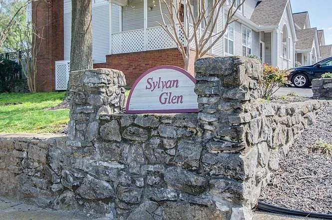 Stone wall built in early 1900s