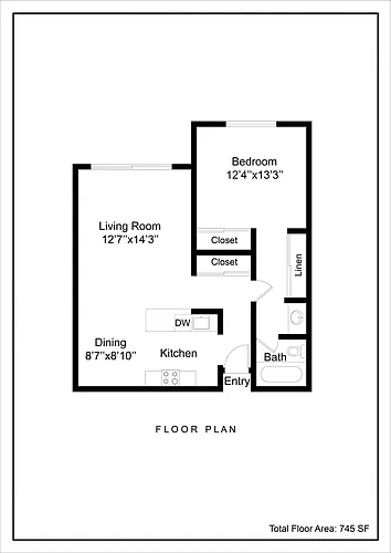 Floor plan D plan