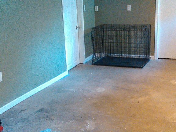 Basement family room area