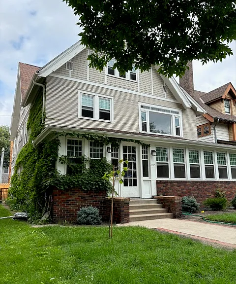 Front of house.