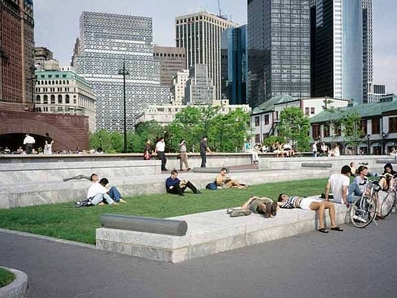 Nearby park - Hudson River