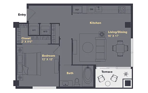 Floor plan A2R