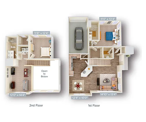 Floor plan B3TL