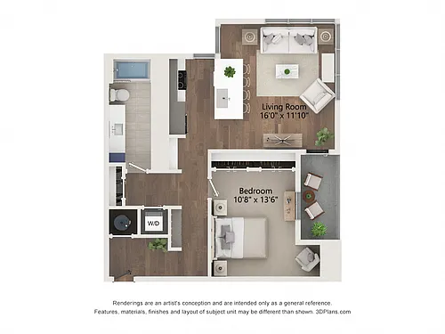 Floor plan A13
