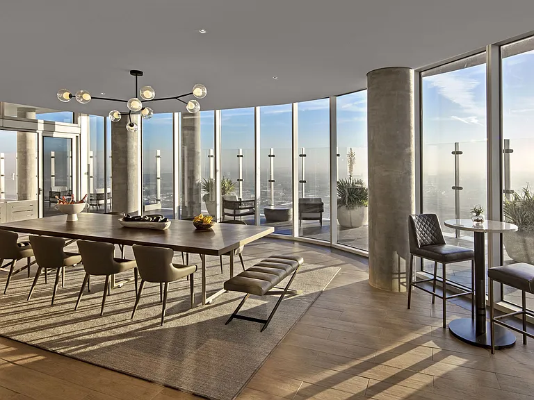 Dine above it all with skyline views that elevate every moment.