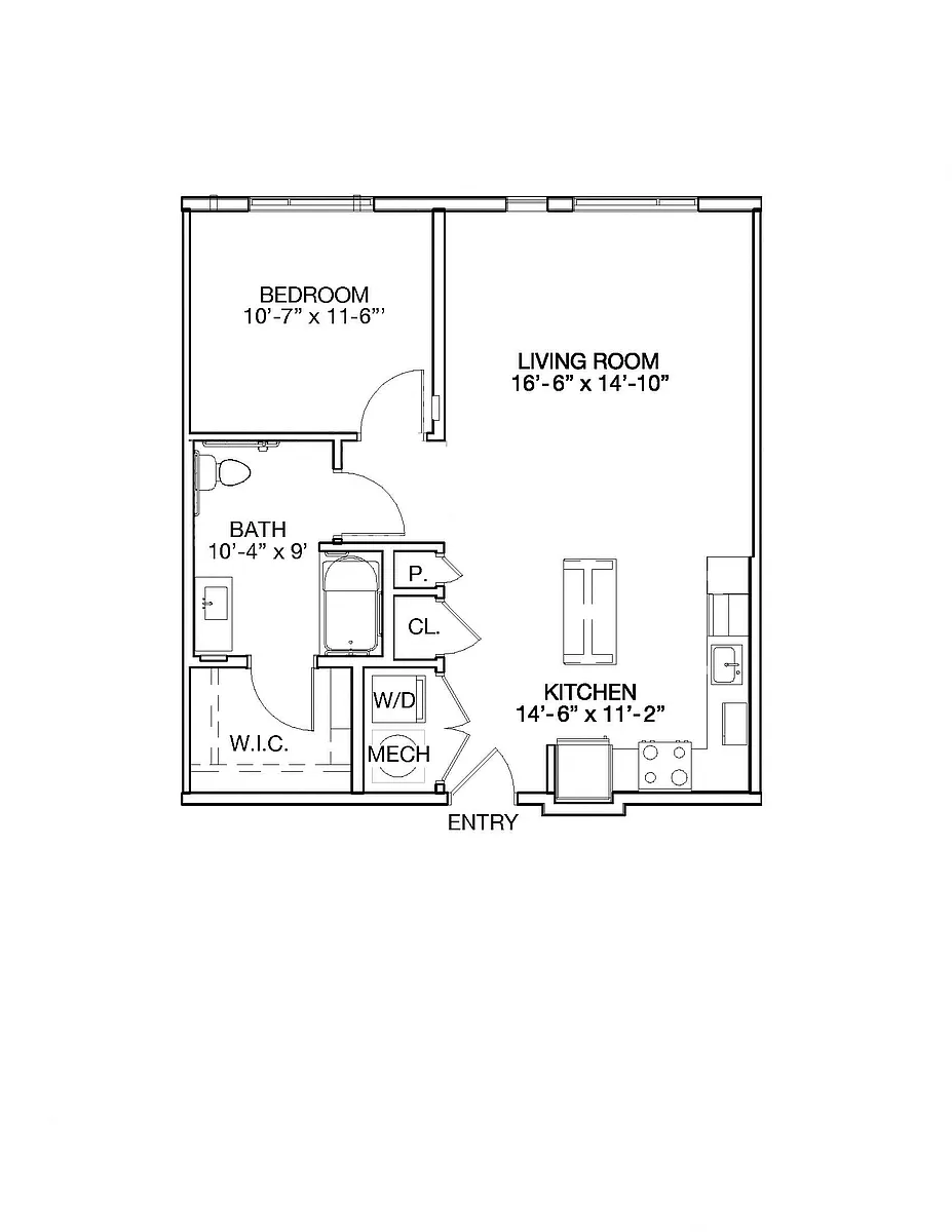 Floor plan Moonstone