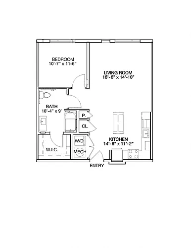 Floor plan Moonstone