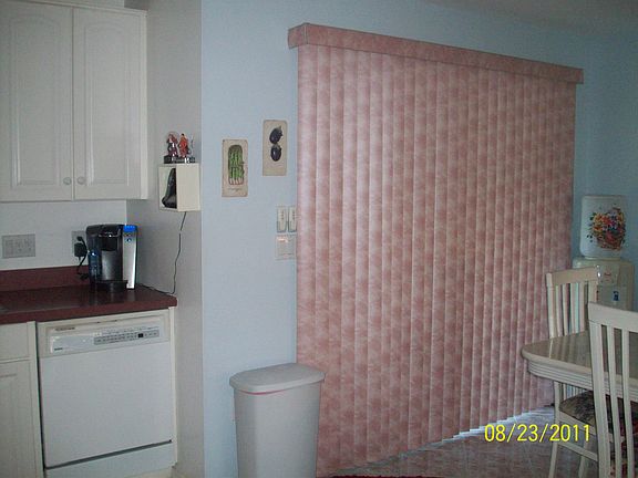 Patio door to deck