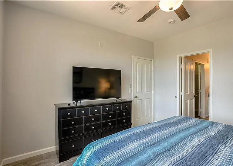 Master has a 50" Smart TV