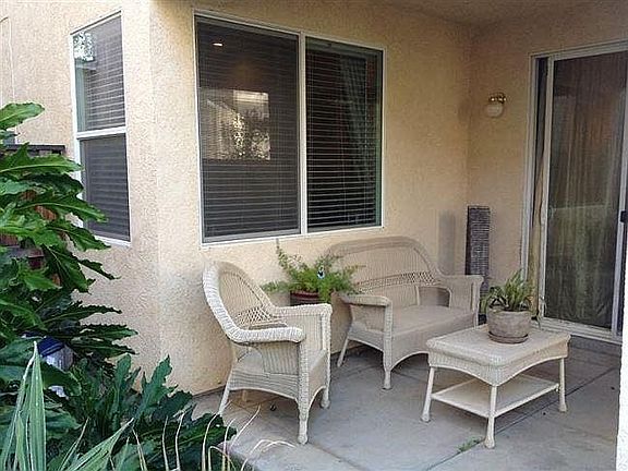Backyard covered patio