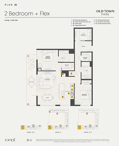 Floor plan Plan B8