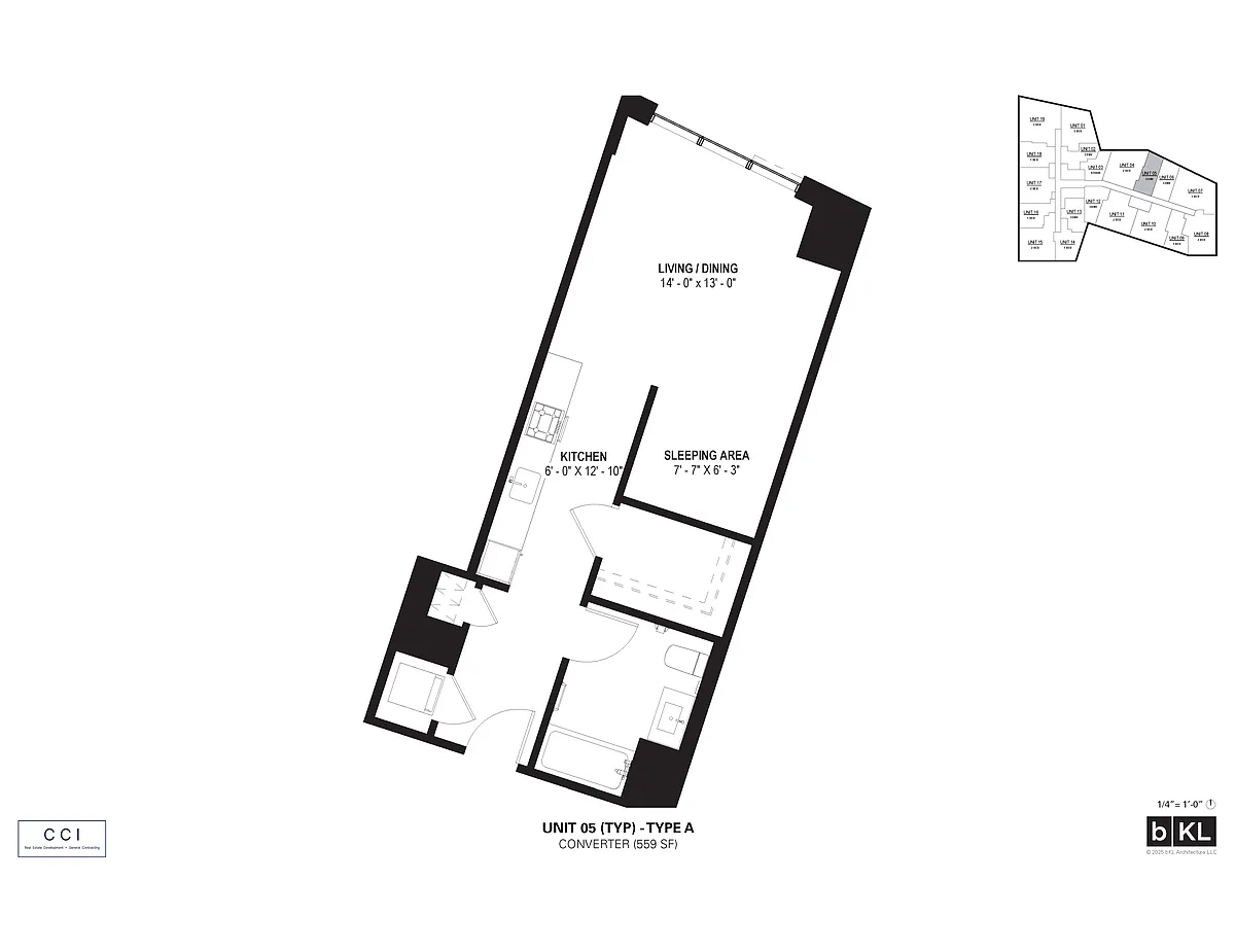 Floor plan Tier 05 - Convertible