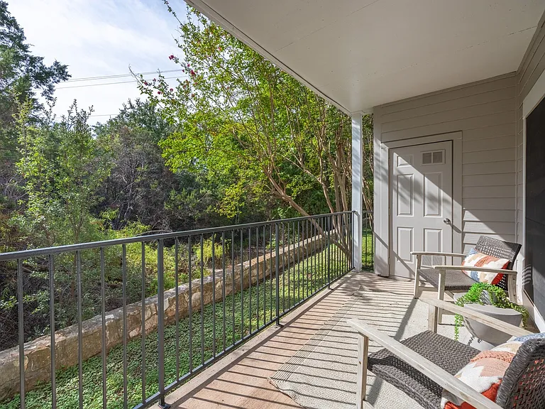 Private Balcony with Wildlife Habitat Views