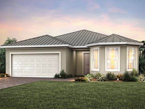 Home Exterior FM1A with optional metal roof