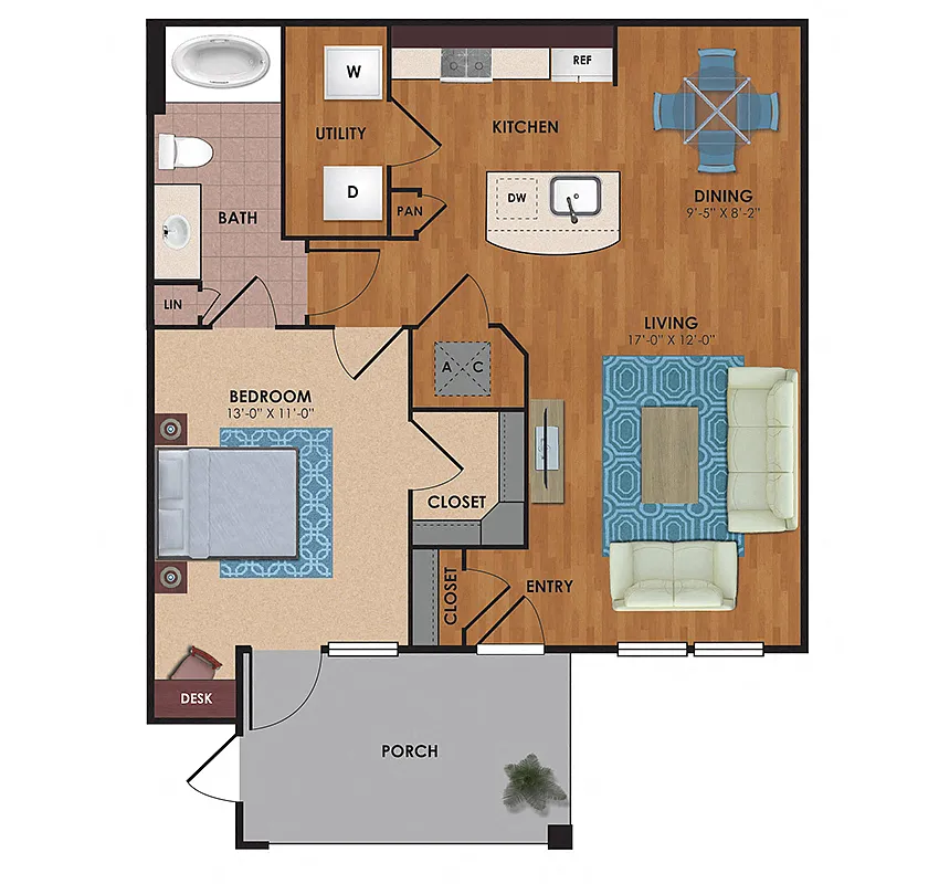 Floor plan Sheldon