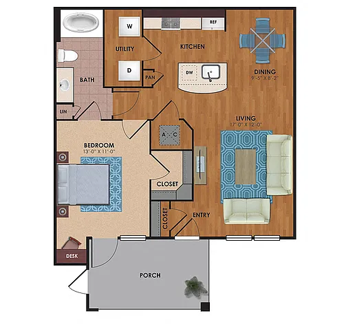 Floor plan Sheldon