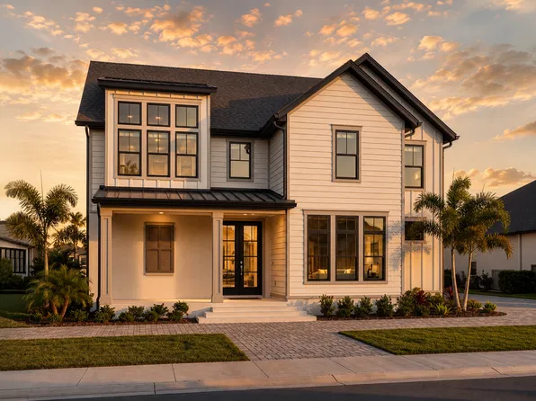 Hearth Stone FL Vernacular Plan, Davila Homes at the Grove at The Harvest District