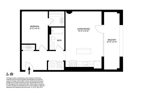 Floor plan H