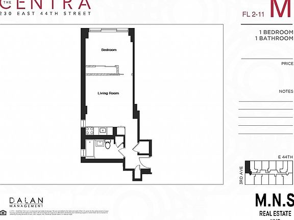 2nd image of 230 E 44th St APT 9M