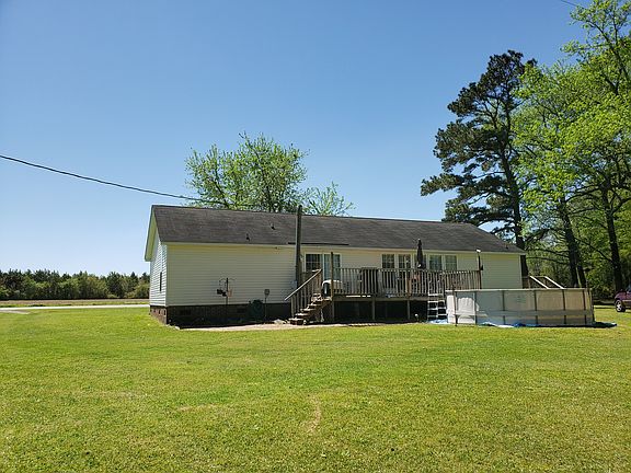 Back door and deck