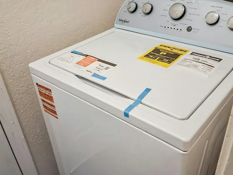 Washer & Dryer Provided