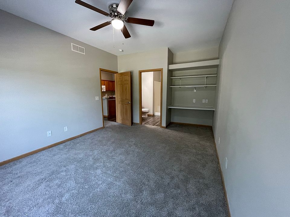 Master bedroom and bathroom