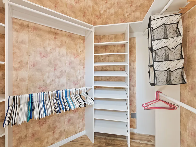 Master bedroom closet