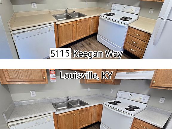 top picture before bottom pic after counter tops done