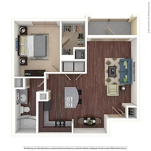 Floor plan A1A
