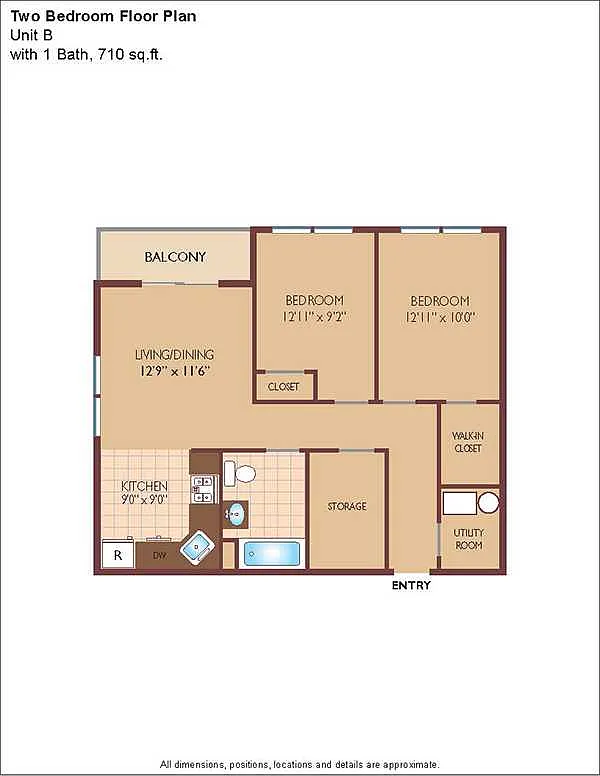 Floor plan B