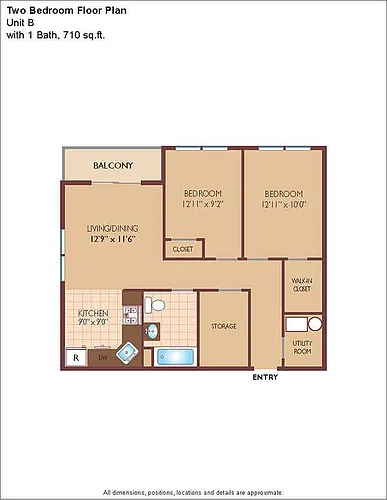 Floor plan B