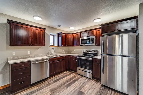 Floor plan Sunset Place 1Bed 1Bath version D