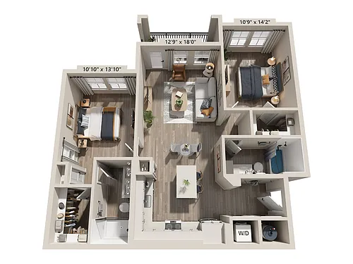 Floor plan B2
